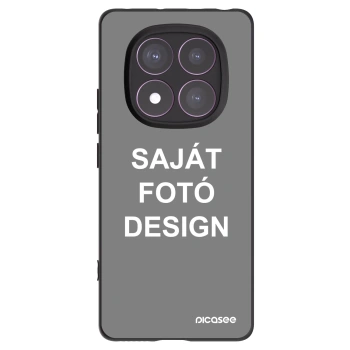 Picasee fekete szilikon tok az alábbi mobiltelefonokra Xiaomi Redmi Note 14 Pro 4G - Saját fotó/motívum