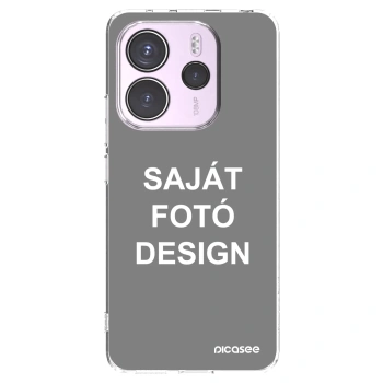 Picasee átlátszó szilikon tok az alábbi mobiltelefonokra Xiaomi Redmi Note 14 4G - Saját fotó/motívum