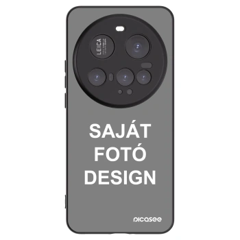 Picasee fekete szilikon tok az alábbi mobiltelefonokra Xiaomi 15 Ultra - Saját fotó/motívum