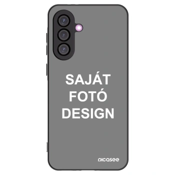 Picasee fekete szilikon tok az alábbi mobiltelefonokra Samsung Galaxy A36 5G - Saját fotó/motívum
