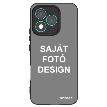 Picasee fekete szilikon tok az alábbi mobiltelefonokra Honor 400 Lite 5G - Saját fotó/motívum