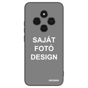 Picasee fekete szilikon tok az alábbi mobiltelefonokra Xiaomi Poco C75 - Saját fotó/motívum