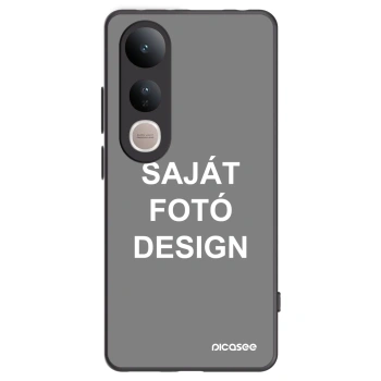 Picasee fekete szilikon tok az alábbi mobiltelefonokra Vivo V50 Lite 5G - Saját fotó/motívum