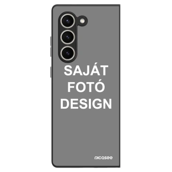 Szilikon tok erre a típusra Samsung Galaxy Z Fold5 5G - Saját fotó/motívum