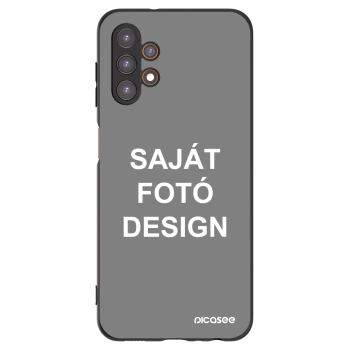 Picasee fekete szilikon tok az alábbi mobiltelefonokra Samsung Galaxy A13 5G - Saját fotó/motívum