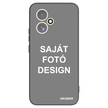 Picasee fekete szilikon tok az alábbi mobiltelefonokra Honor 400 5G - Saját fotó/motívum