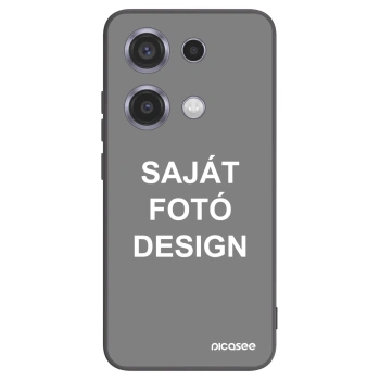 Picasee fekete szilikon tok az alábbi mobiltelefonokra Xiaomi Redmi Note 14S - Saját fotó/motívum