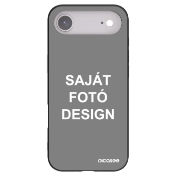 Picasee fekete szilikon tok az alábbi mobiltelefonokra Apple iPhone Air - Saját fotó/motívum
