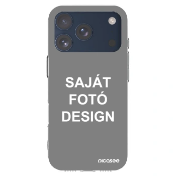 Picasee átlátszó szilikon tok az alábbi mobiltelefonokra Apple iPhone 17 Pro - Saját fotó/motívum