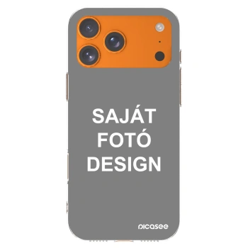 Picasee átlátszó szilikon tok az alábbi mobiltelefonokra Apple iPhone 17 Pro Max - Saját fotó/motívum