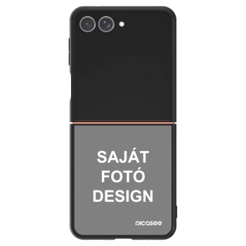 Szilikon tok erre a típusra Samsung Galaxy Z Flip7 5G - Saját fotó/motívum