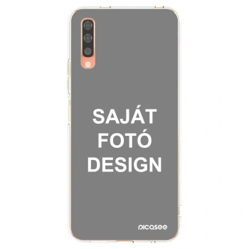 Picasee átlátszó szilikon tok az alábbi mobiltelefonokra Samsung Galaxy A70 A705F - Saját fotó/motívum