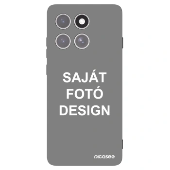 Picasee fekete szilikon tok az alábbi mobiltelefonokra Motorola Edge 60 Pro - Saját fotó/motívum