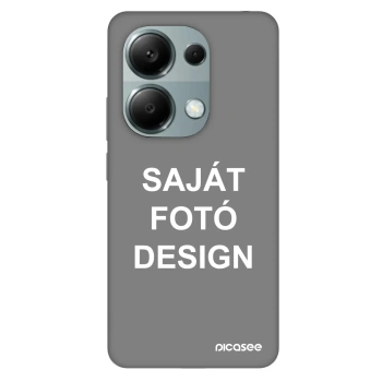Szilikon tok erre a típusra Xiaomi Redmi Note 13 Pro 4G - Saját fotó/motívum