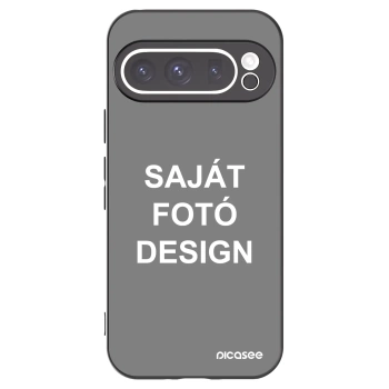 Picasee fekete szilikon tok az alábbi mobiltelefonokra Google Pixel 9 Pro XL - Saját fotó/motívum