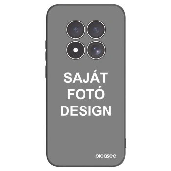 Picasee fekete szilikon tok az alábbi mobiltelefonokra Xiaomi Redmi Note 15 Pro 4G - Saját fotó/motívum