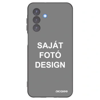 Picasee fekete szilikon tok az alábbi mobiltelefonokra Samsung Galaxy A17 5G - Saját fotó/motívum