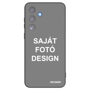 Picasee fekete szilikon tok az alábbi mobiltelefonokra Samsung Galaxy S25 FE 5G - Saját fotó/motívum