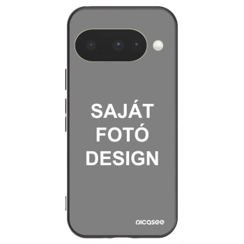 Picasee fekete szilikon tok az alábbi mobiltelefonokra Google Pixel 10 - Saját fotó/motívum