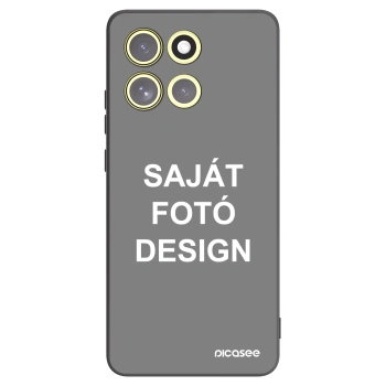 Picasee fekete szilikon tok az alábbi mobiltelefonokra Motorola Moto G86 Power 5G - Saját fotó/motívum