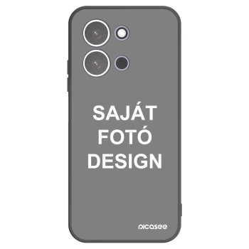 Picasee fekete szilikon tok az alábbi mobiltelefonokra Xiaomi Redmi 15C 5G - Saját fotó/motívum