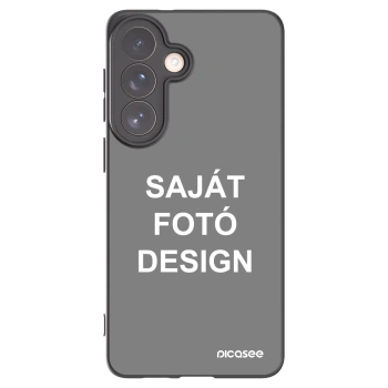 Picasee fekete szilikon tok az alábbi mobiltelefonokra Samsung Galaxy S26+ - Saját fotó/motívum
