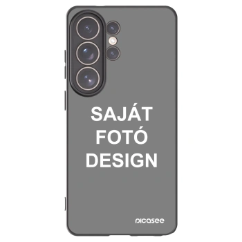 Picasee fekete szilikon tok az alábbi mobiltelefonokra Samsung Galaxy S26 Ultra - Saját fotó/motívum