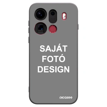 Picasee fekete szilikon tok az alábbi mobiltelefonokra OPPO Find X9 Pro - Saját fotó/motívum