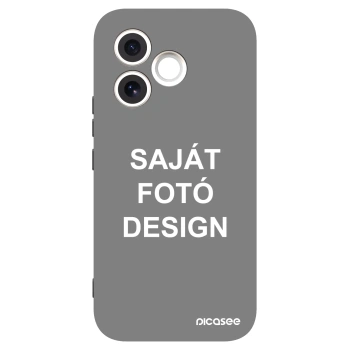 Picasee fekete szilikon tok az alábbi mobiltelefonokra Honor 600 Lite - Saját fotó/motívum
