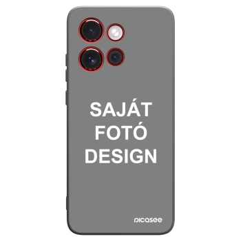 Picasee fekete szilikon tok az alábbi mobiltelefonokra Motorola Edge 60 Neo 5G - Saját fotó/motívum