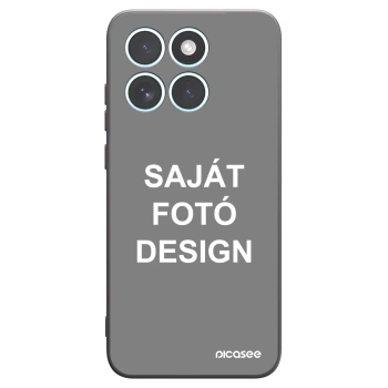 Picasee fekete szilikon tok az alábbi mobiltelefonokra Motorola Edge 70 Fusion - Saját fotó/motívum