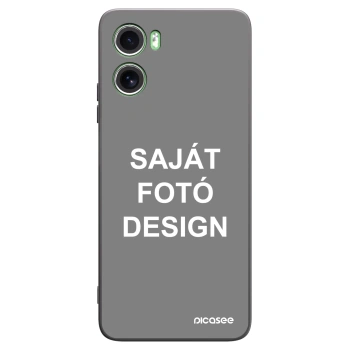 Picasee fekete szilikon tok az alábbi mobiltelefonokra Motorola Moto G06 - Saját fotó/motívum