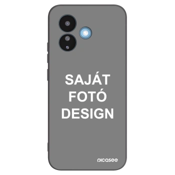Picasee fekete szilikon tok az alábbi mobiltelefonokra Xiaomi Redmi Note 17 Pro 5G - Saját fotó/motívum