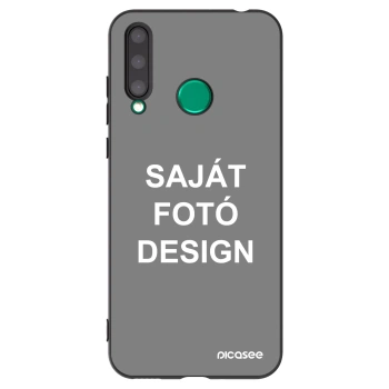 Picasee fekete szilikon tok az alábbi mobiltelefonokra Honor 20 Lite - Saját fotó/motívum