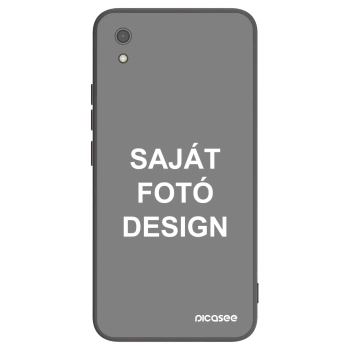 Picasee fekete szilikon tok az alábbi mobiltelefonokra Xiaomi Redmi 7A - Saját fotó/motívum