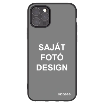 Picasee fekete szilikon tok az alábbi mobiltelefonokra Apple iPhone 11 Pro - Saját fotó/motívum