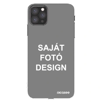Picasee átlátszó szilikon tok az alábbi mobiltelefonokra Apple iPhone 11 Pro Max - Saját fotó/motívum
