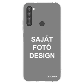 Picasee átlátszó szilikon tok az alábbi mobiltelefonokra Xiaomi Redmi Note 8 - Saját fotó/motívum
