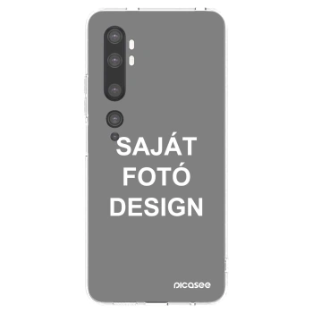 Picasee átlátszó szilikon tok az alábbi mobiltelefonokra Xiaomi Mi Note 10 (Pro) - Saját fotó/motívum