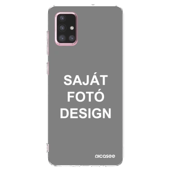 Picasee átlátszó szilikon tok az alábbi mobiltelefonokra Samsung Galaxy A71 A715F - Saját fotó/motívum