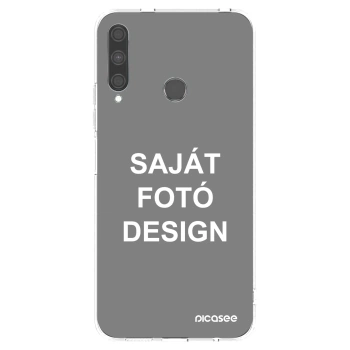 Picasee átlátszó szilikon tok az alábbi mobiltelefonokra Huawei P40 Lite E - Saját fotó/motívum