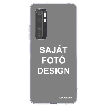 Picasee átlátszó szilikon tok az alábbi mobiltelefonokra Xiaomi Mi Note 10 Lite - Saját fotó/motívum