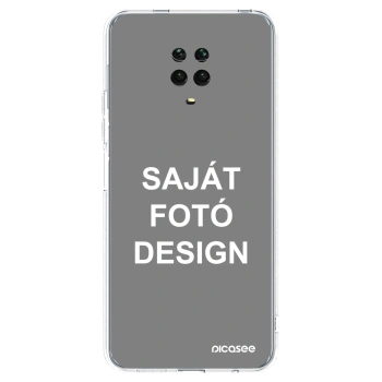 Picasee átlátszó szilikon tok az alábbi mobiltelefonokra Xiaomi Redmi Note 9S - Saját fotó/motívum