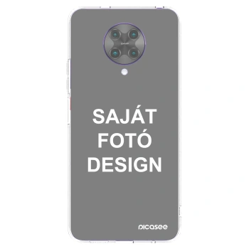 Picasee átlátszó szilikon tok az alábbi mobiltelefonokra Xiaomi Poco F2 Pro - Saját fotó/motívum