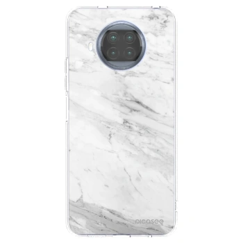 Picasee átlátszó szilikon tok az alábbi mobiltelefonokra Xiaomi Mi 10T Lite - White marble