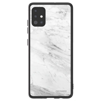 Picasee ULTIMATE CASE Samsung Galaxy A51 A515F - készülékre - White marble