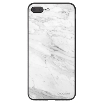 Szilikon tok erre a típusra Apple iPhone 7 Plus - White marble