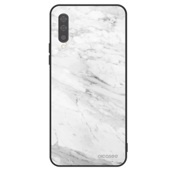 Szilikon tok erre a típusra Samsung Galaxy A50 A505F - White marble