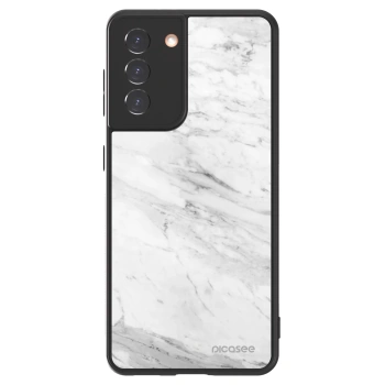 Picasee ULTIMATE CASE Samsung Galaxy S21 5G G991B - készülékre - White marble
