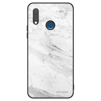 Szilikon tok erre a típusra Huawei P20 Lite - White marble